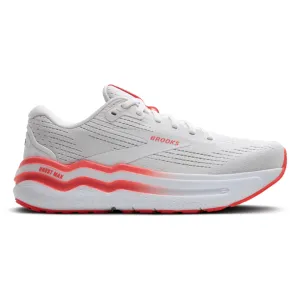 Brooks Women's Ghost Max 2 Blanc/Corail Éclatant