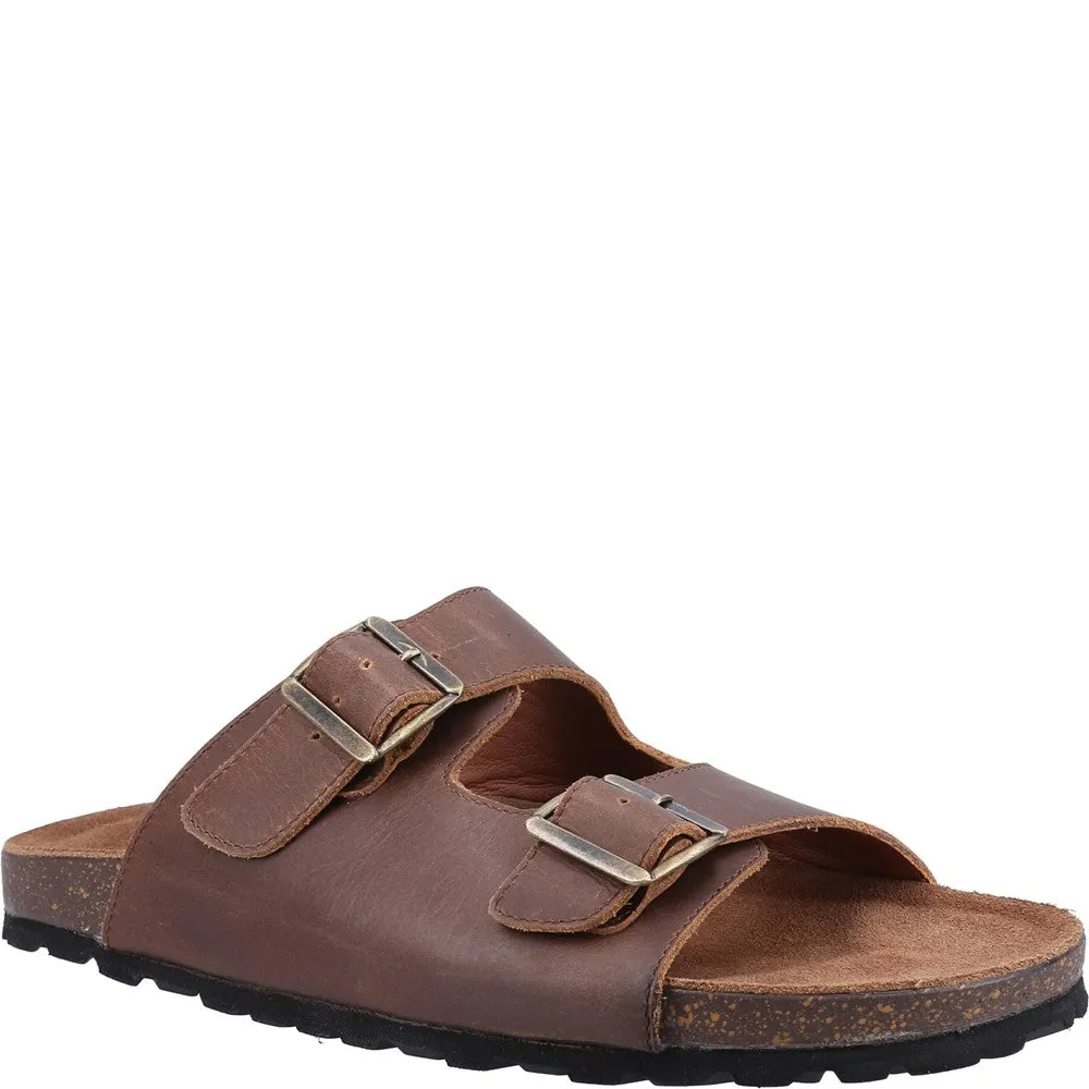 Sandales Glissières Marron Nash
