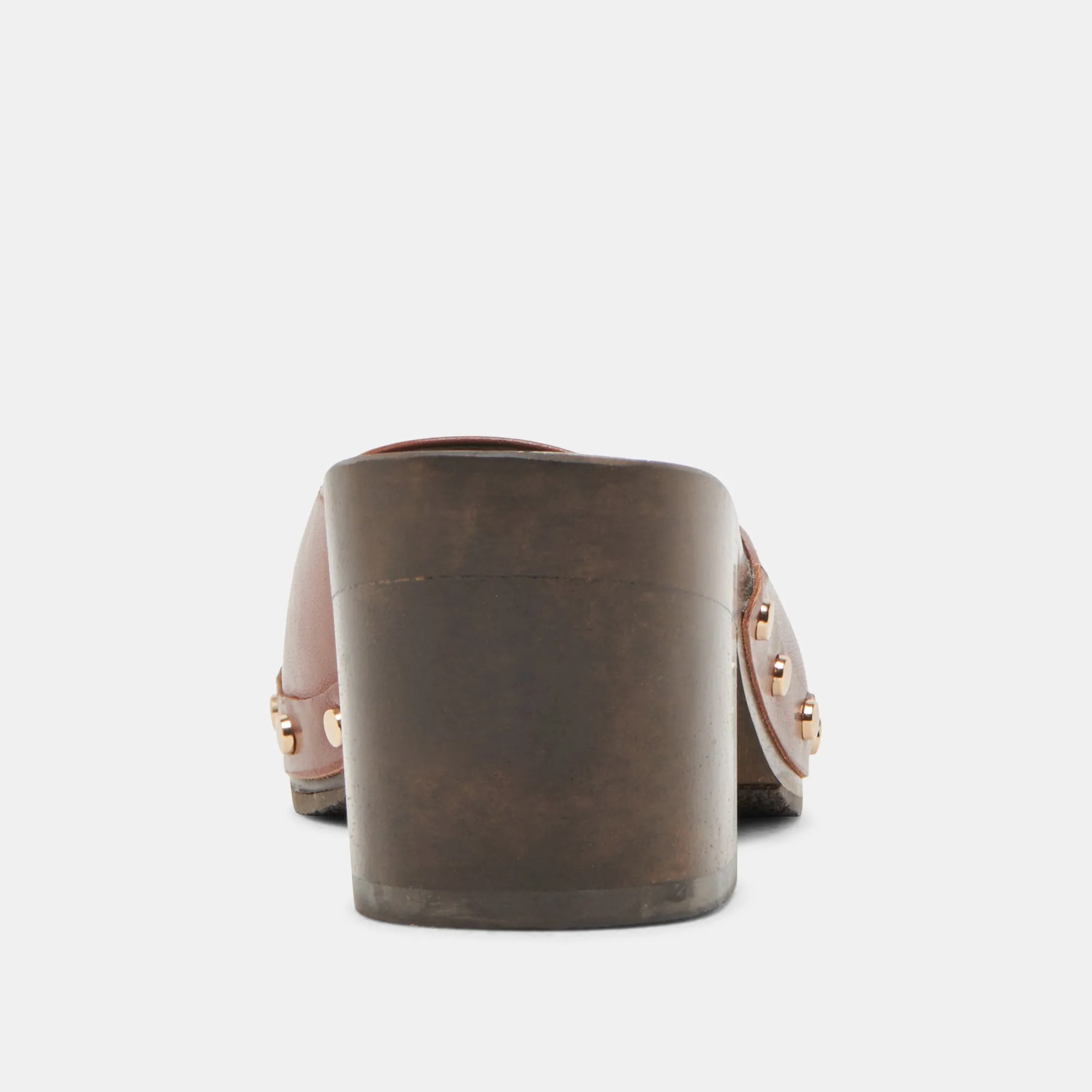 CAMYN TALONS CUIR MARRON