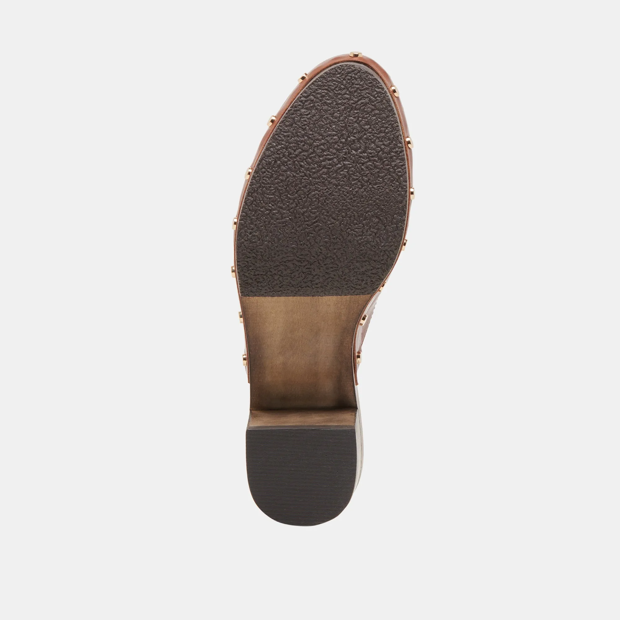CAMYN TALONS CUIR MARRON