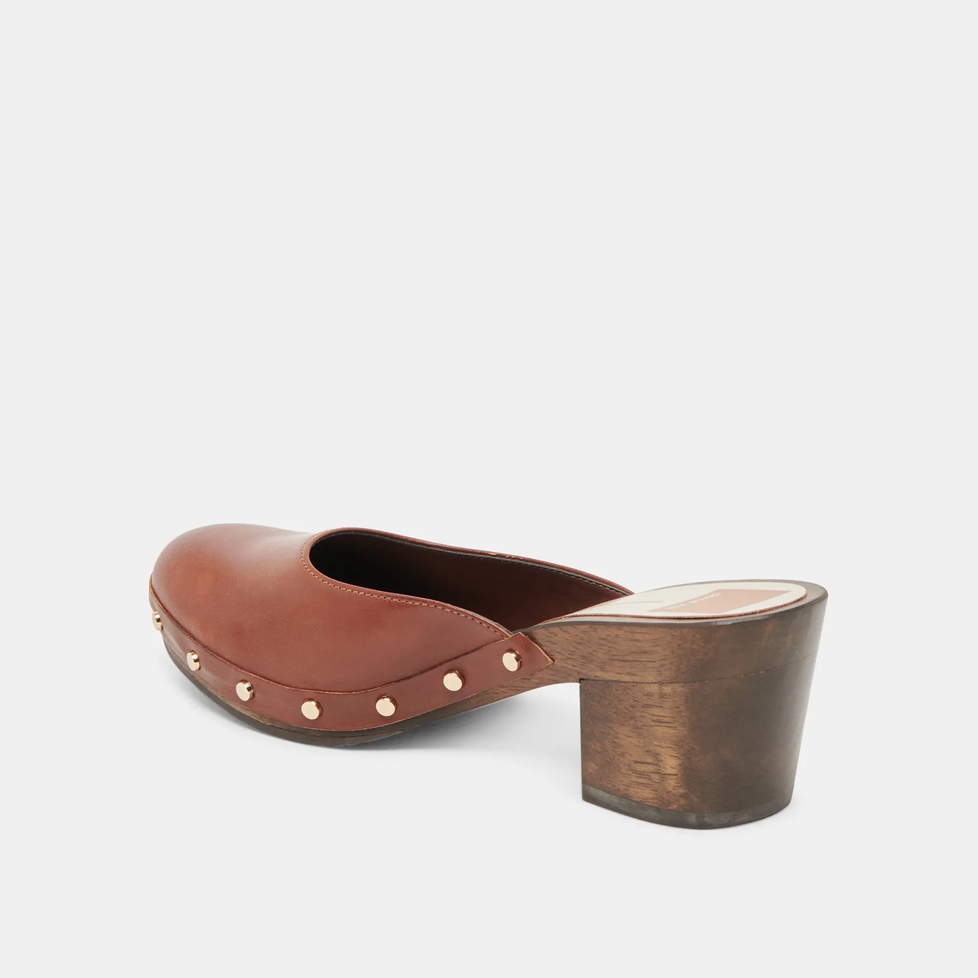 CAMYN TALONS CUIR MARRON