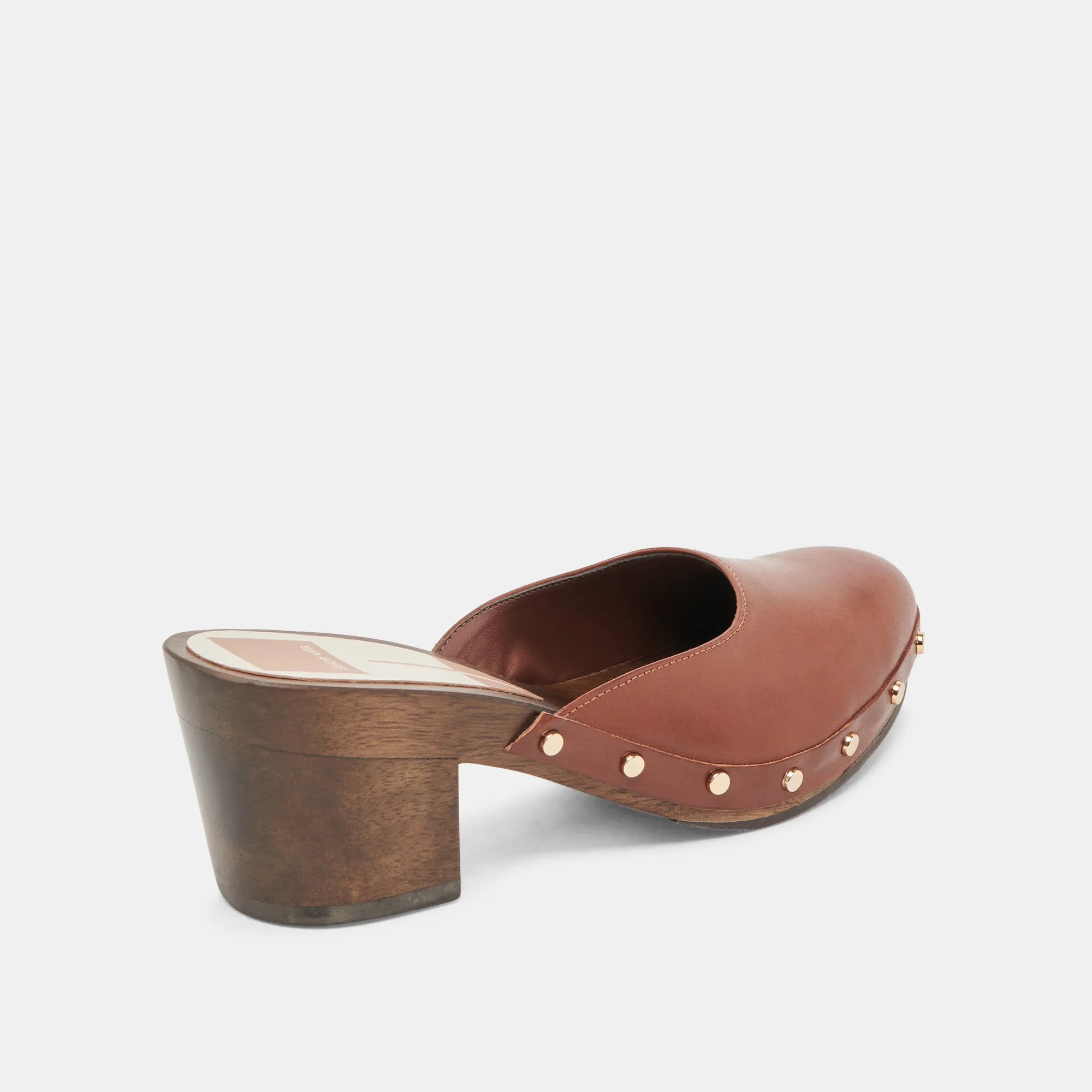 CAMYN TALONS CUIR MARRON