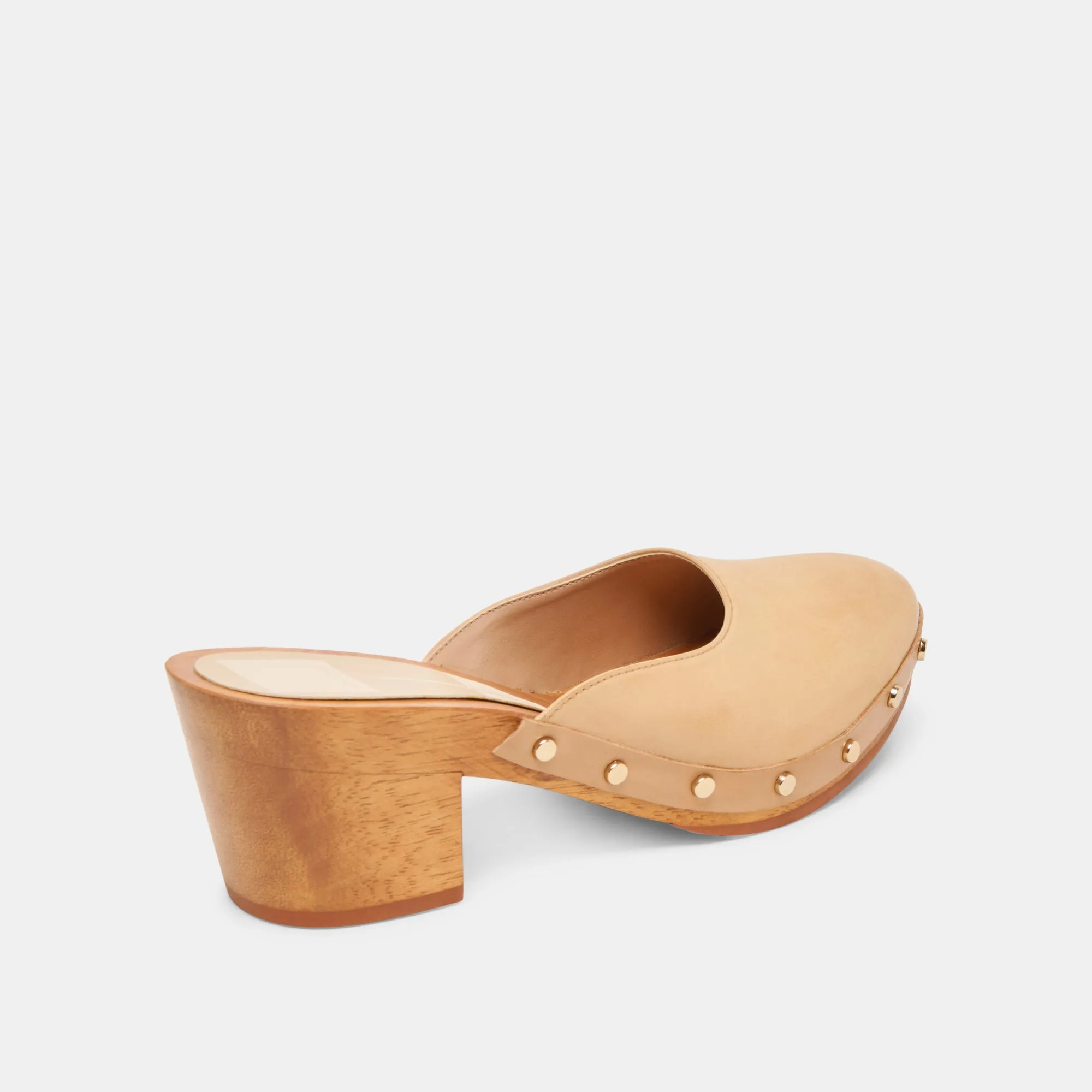 CAMYN HEELS CAFÉ CUIR