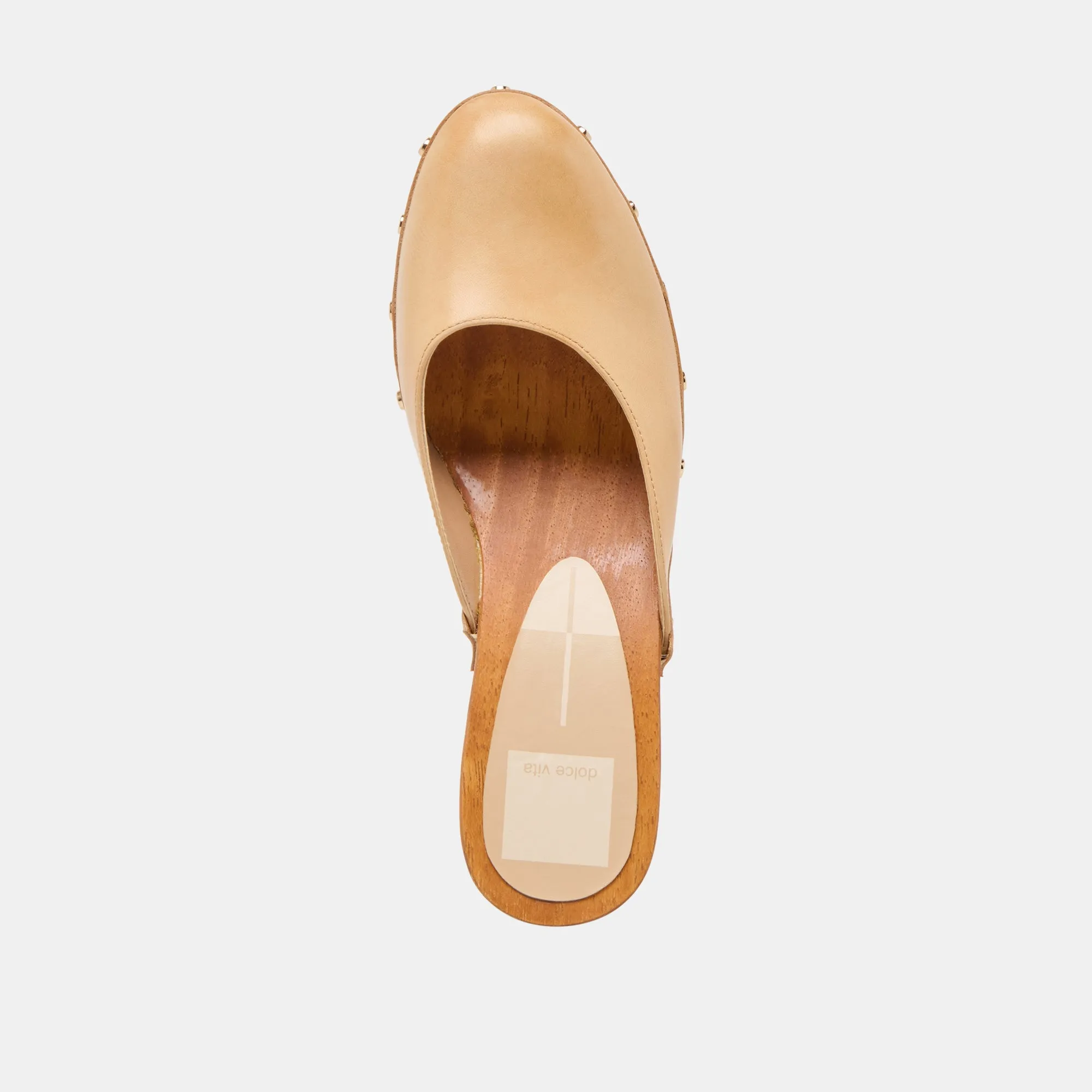 CAMYN HEELS CAFÉ CUIR