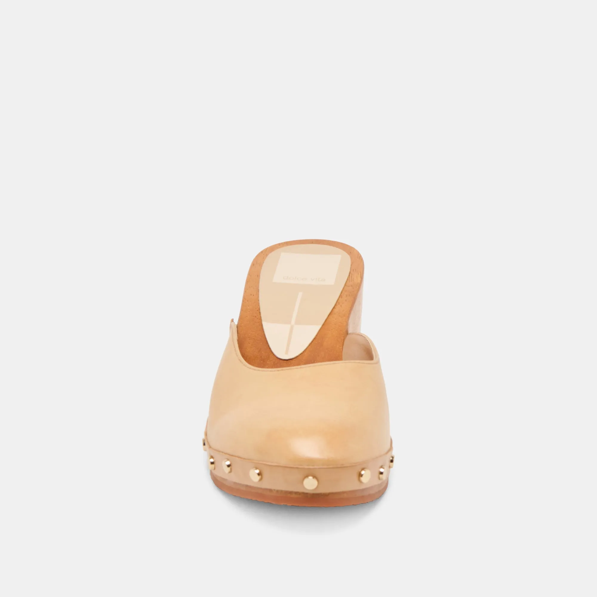 CAMYN HEELS CAFÉ CUIR