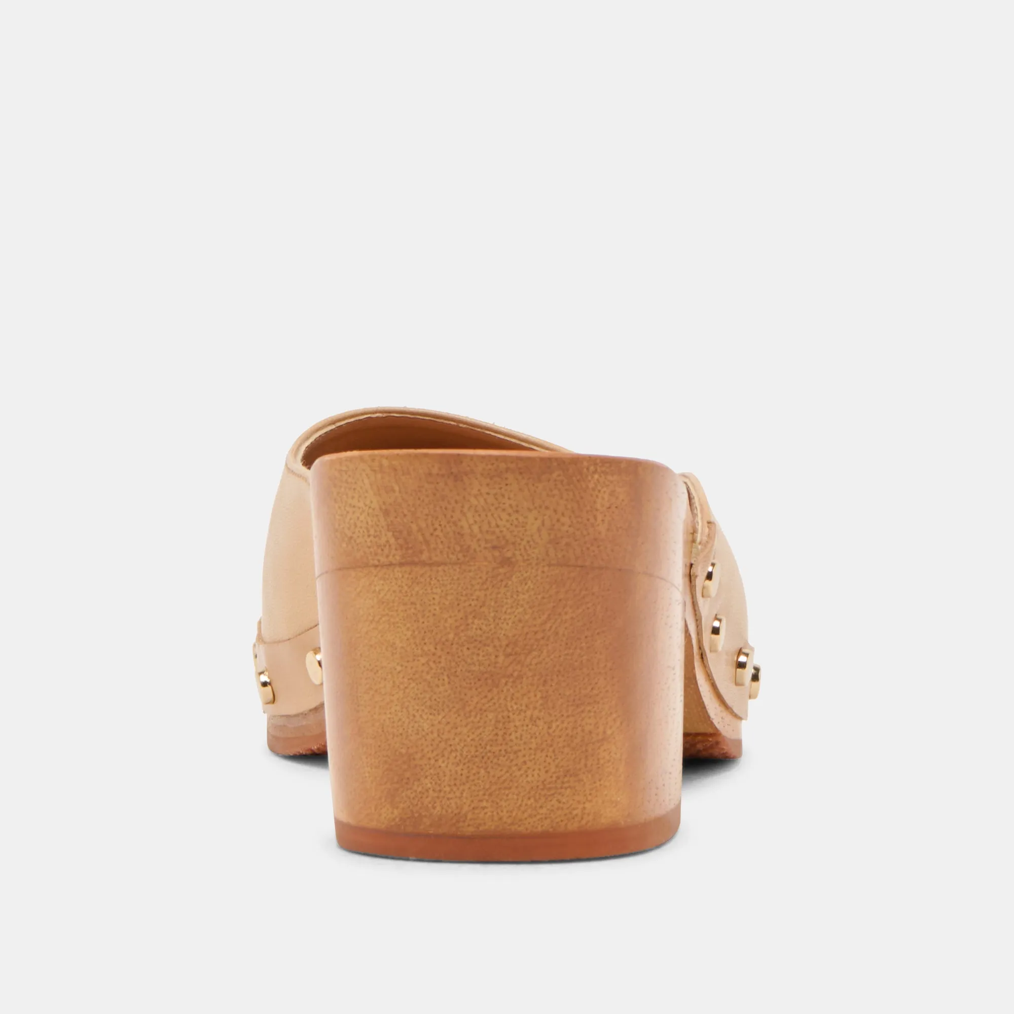 CAMYN HEELS CAFÉ CUIR