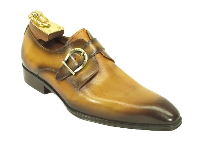 Carrucci Boucle à Sangle Monk KS503-35 - Cognac