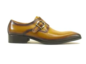Carrucci Boucle à Sangle Monk KS503-35 - Cognac