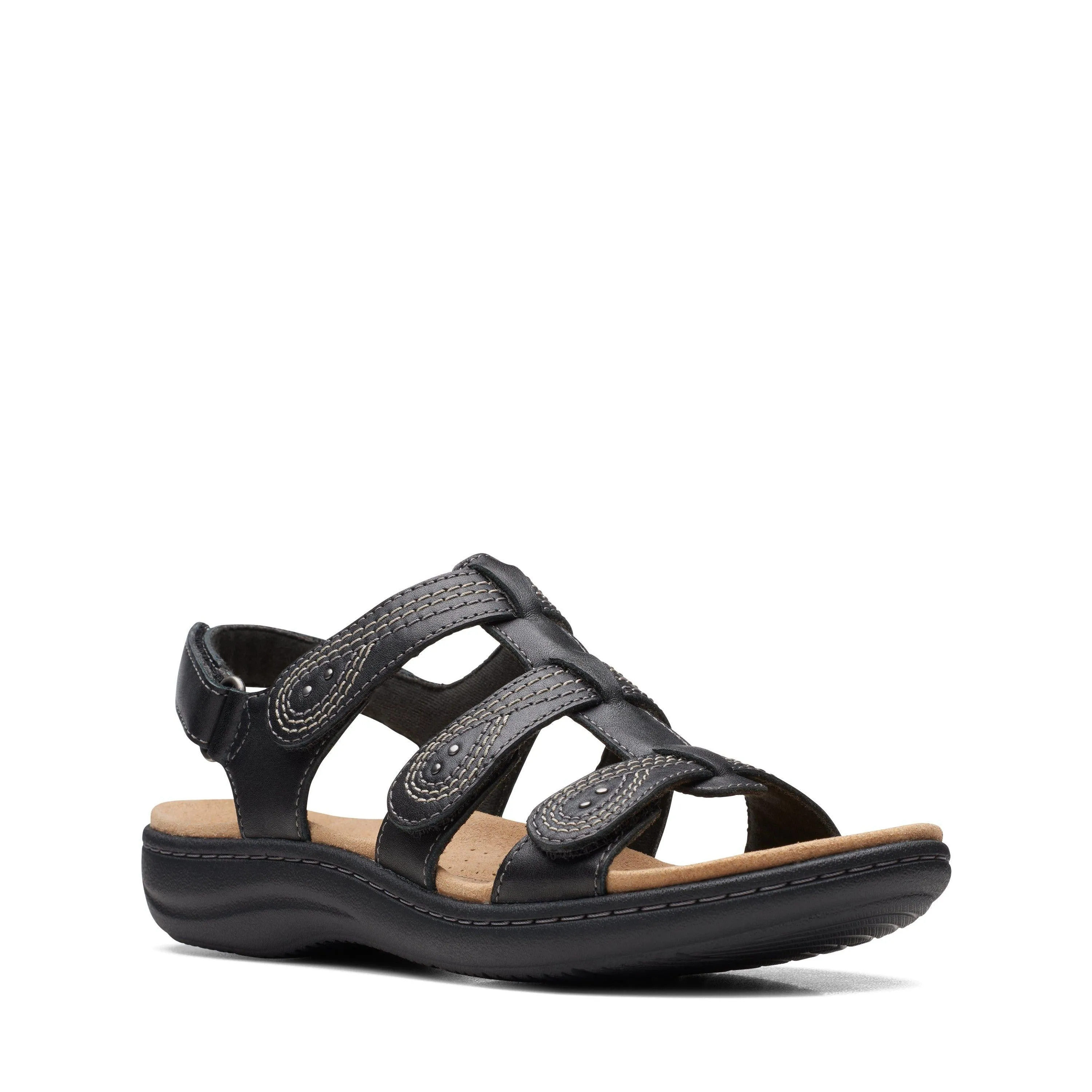 Clarks Laurieann Vine en cuir noir