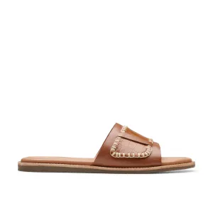 Clarks Maritime Mule en Cuir Marron