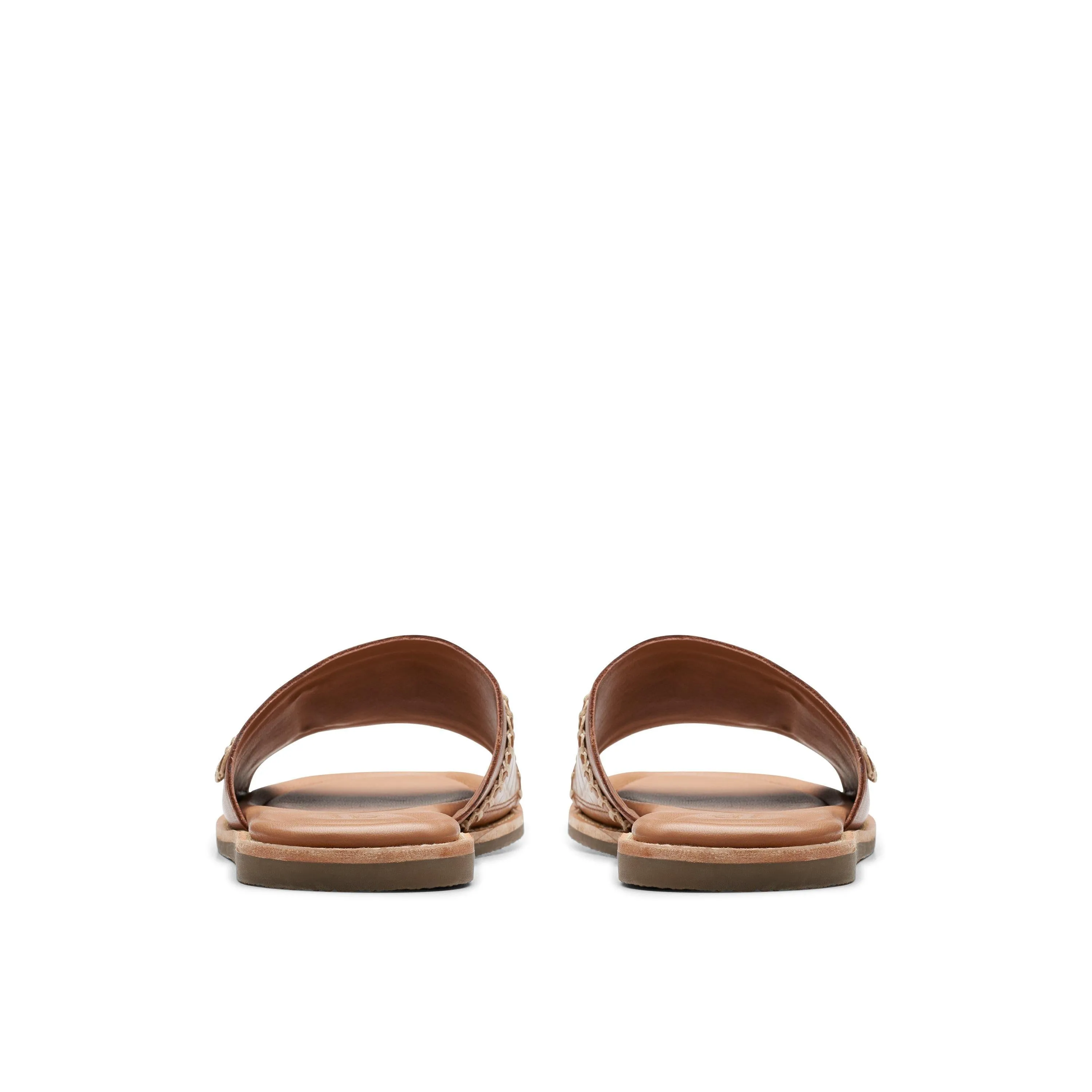 Clarks Maritime Mule en Cuir Marron