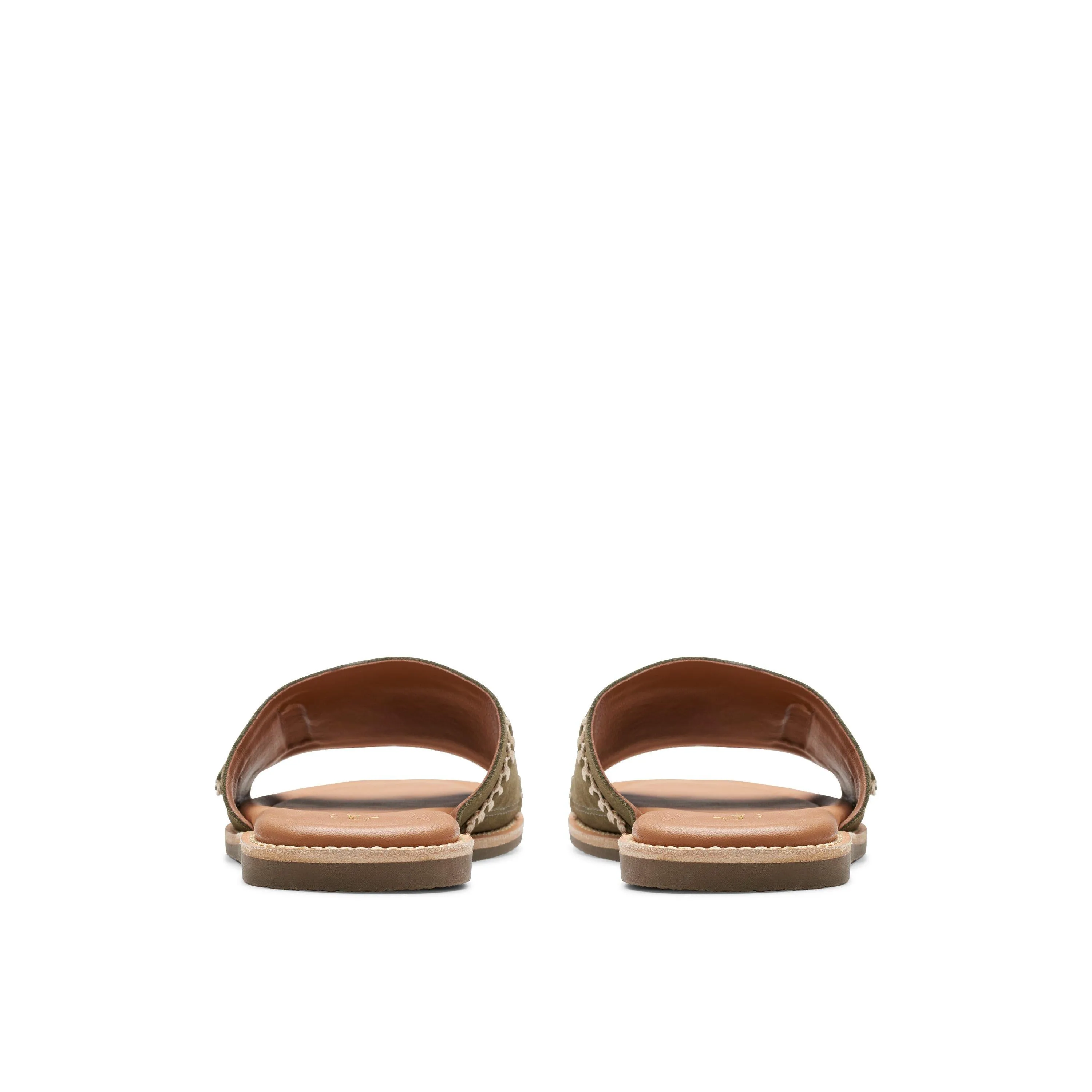 Clarks Maritime Mule en Suède Verte