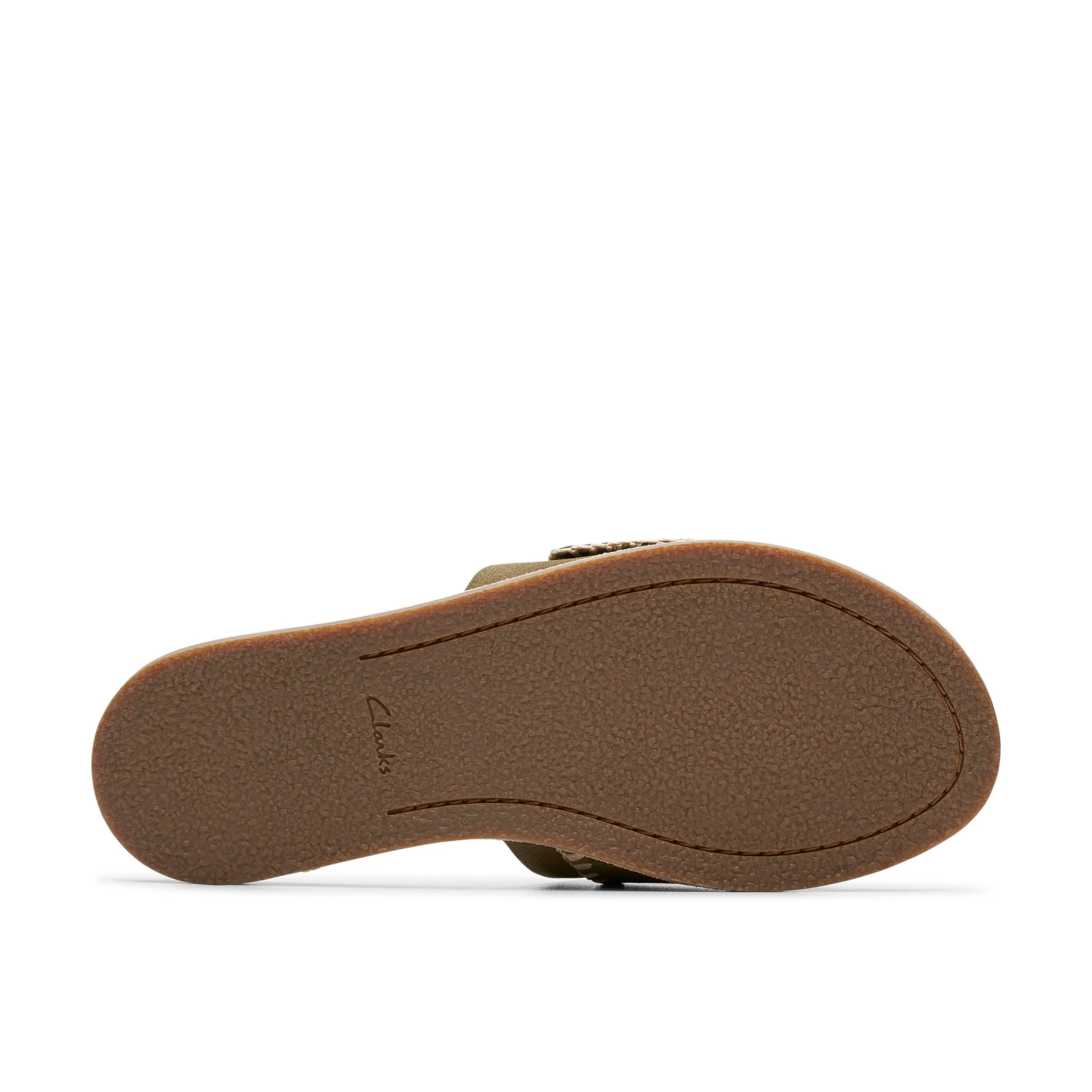Clarks Maritime Mule en Suède Verte
