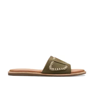 Clarks Maritime Mule en Suède Verte
