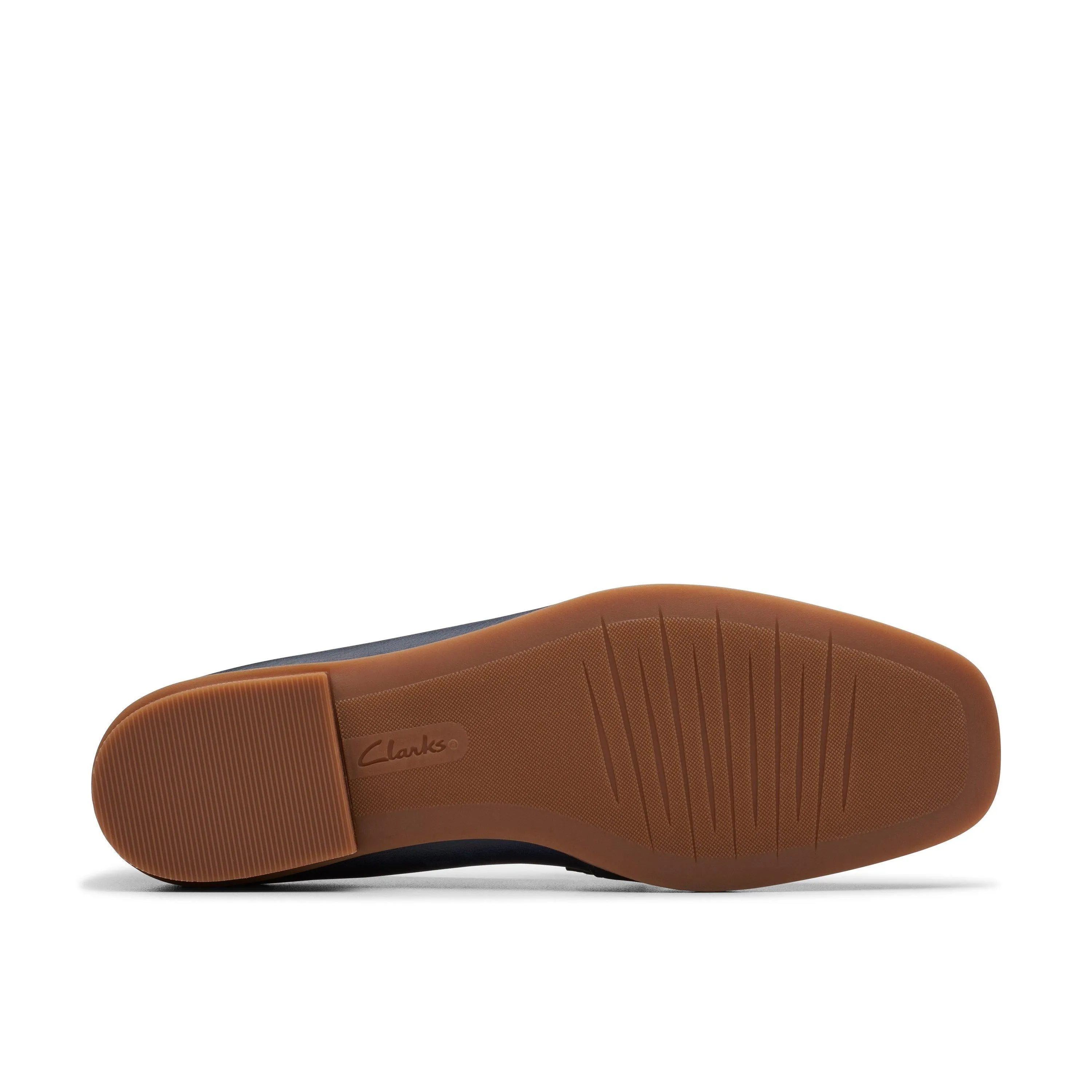 Clarks Sarafyna Iris en Cuir Bleu