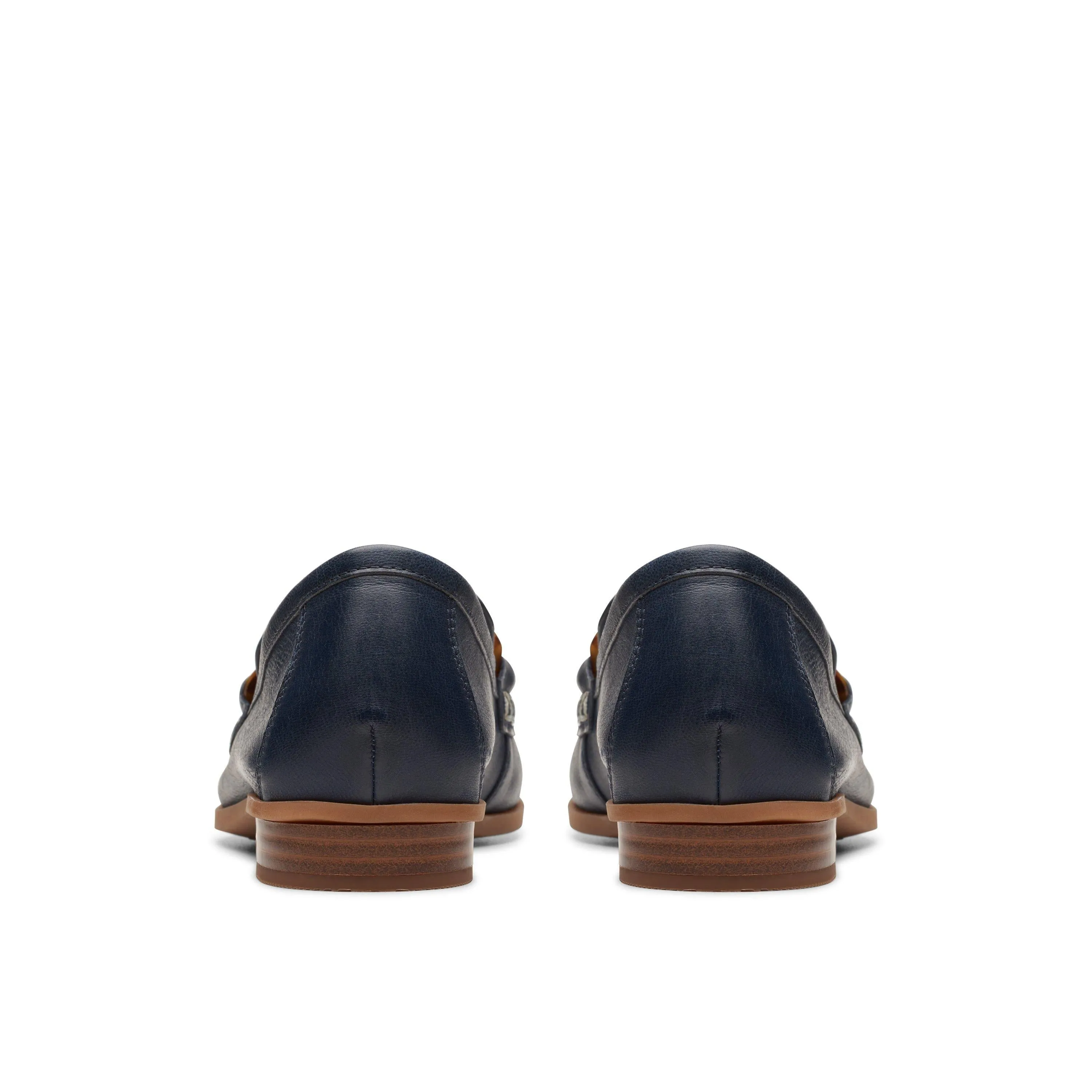 Clarks Sarafyna Iris en Cuir Bleu
