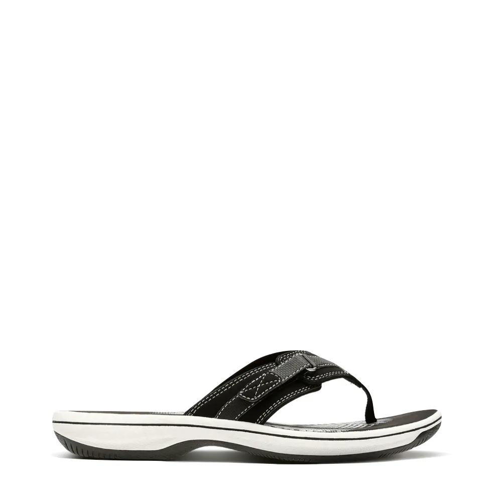 Clarks Breeze Sea II Tongue Sandale pour Femme en Noir
