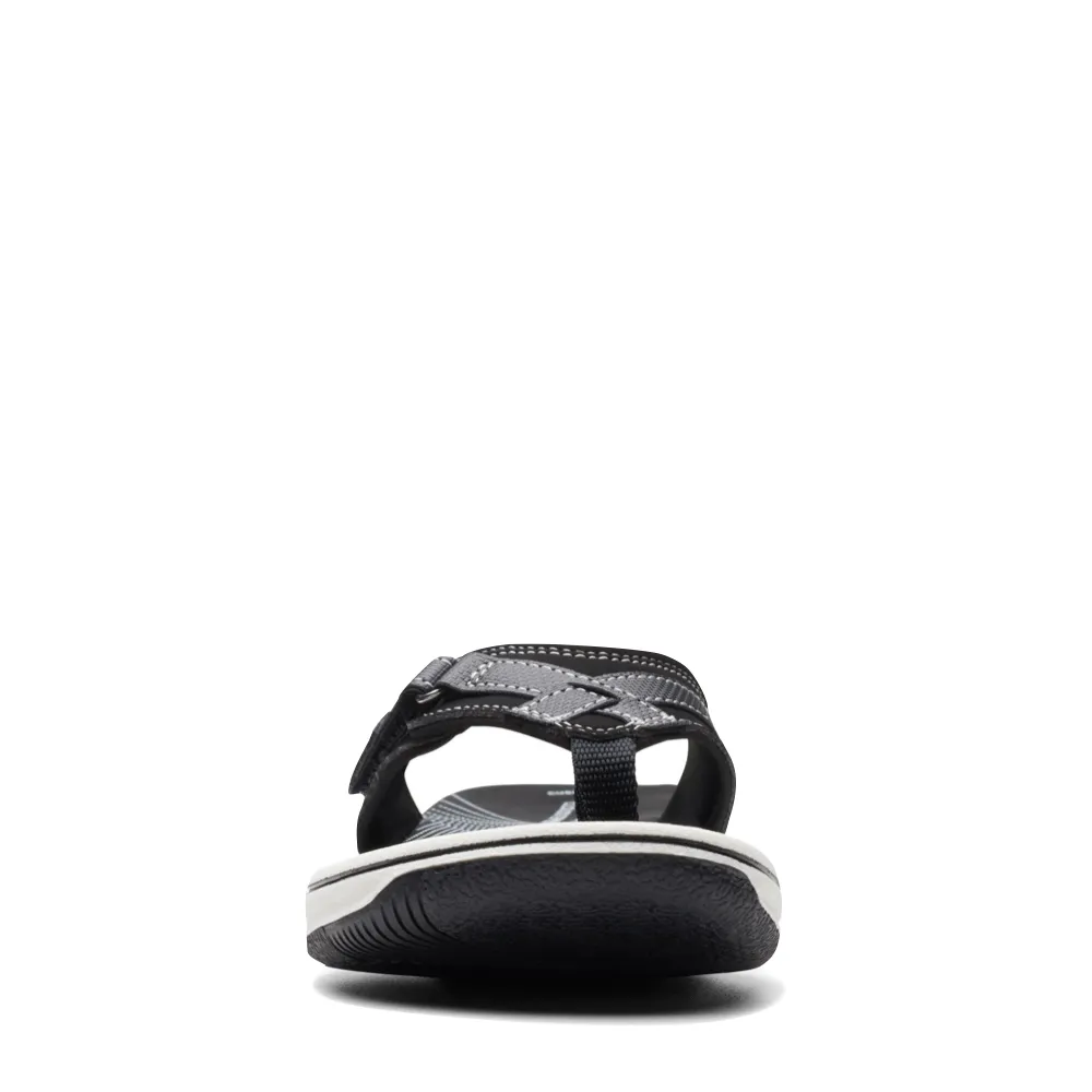 Clarks Breeze Sea II Tongue Sandale pour Femme en Noir
