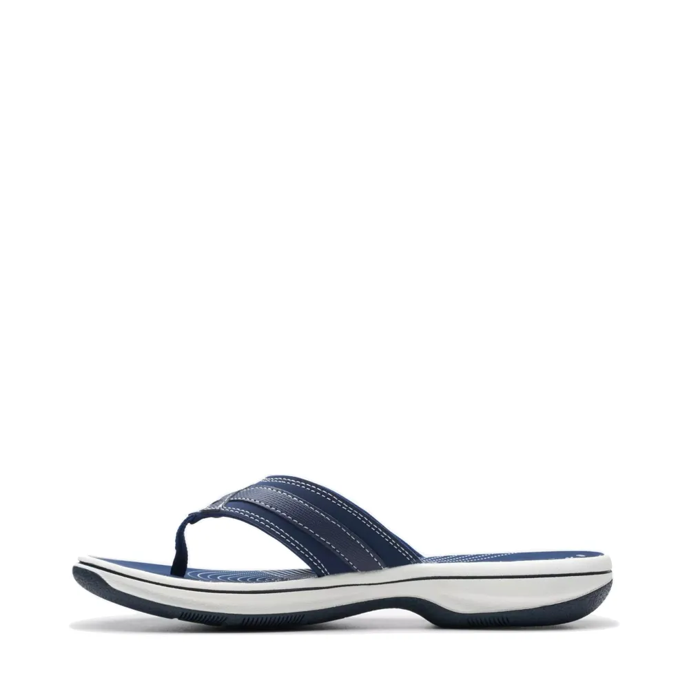 Clarks Breeze Sea II Tong Sandale pour Femme en Marine