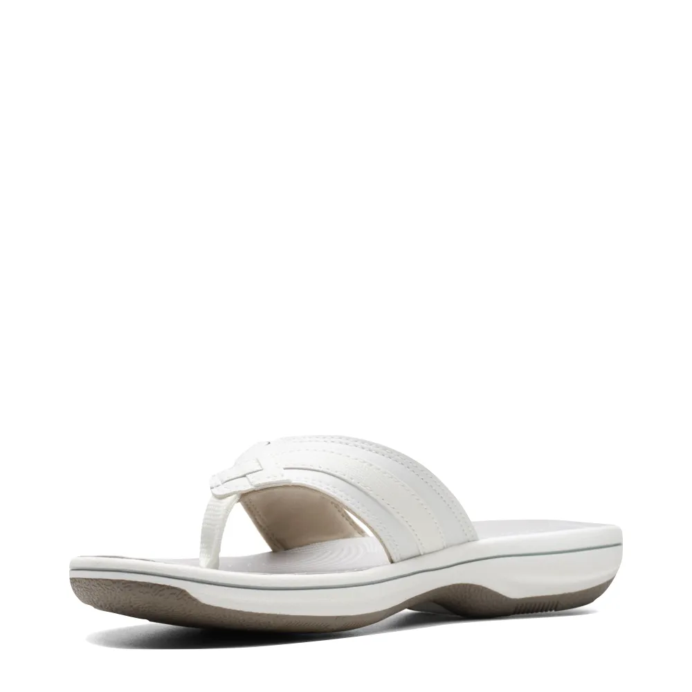 Clarks Breeze Sea II Tongue Sandale pour Femme en Blanc