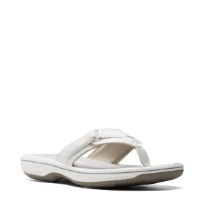Clarks Breeze Sea II Tongue Sandale pour Femme en Blanc