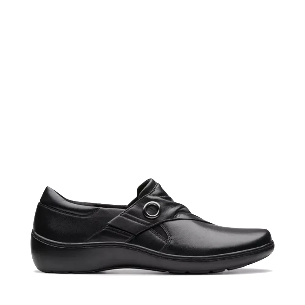 Chaussure à enfiler Clarks Femme Cora Aubrie en Noir