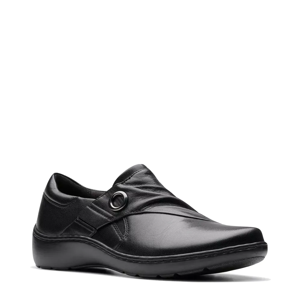 Chaussure à enfiler Clarks Femme Cora Aubrie en Noir
