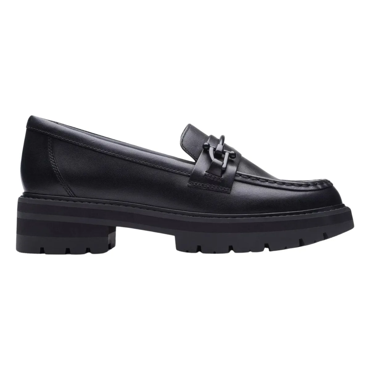 Clarks Femme Orianna Bit Cuir Noir