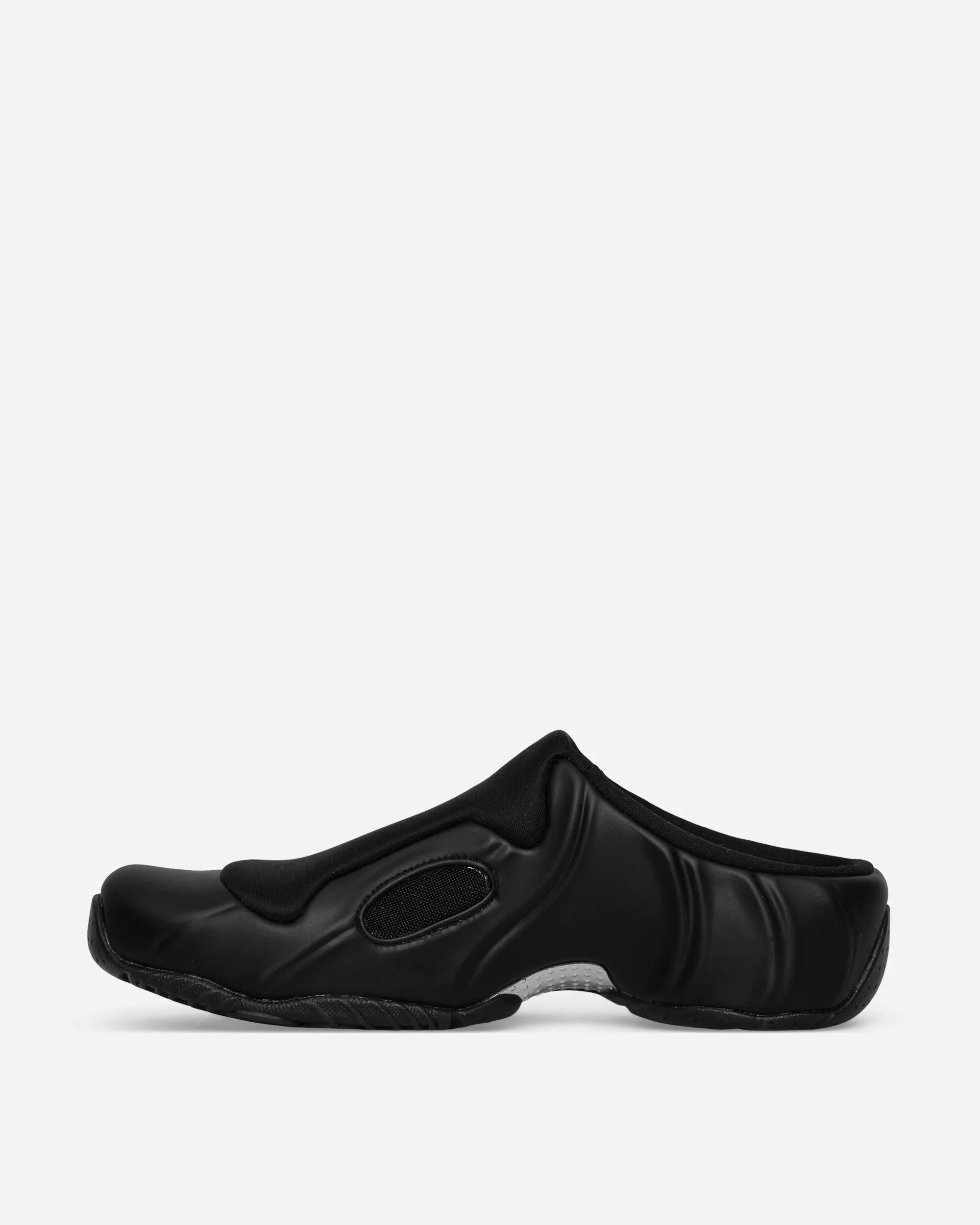 Mules Clogposite Noir / Argent Métallisé