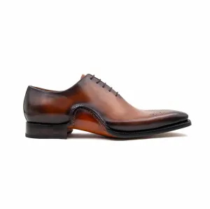 Chaussures Cooper à Lacets - Tabac