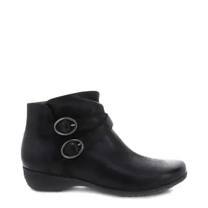 Botte à talons Faithe avec fermeture latérale pour femme de Dansko en noir