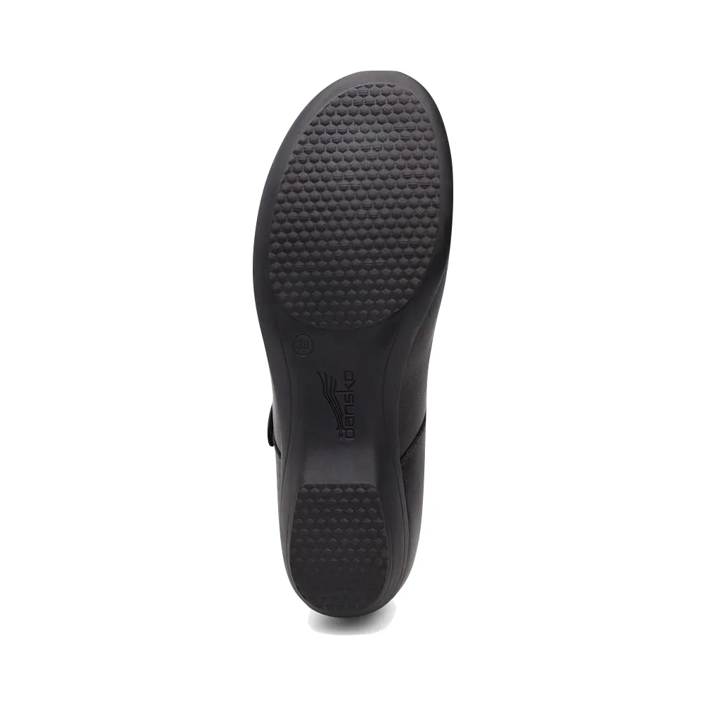 Dansko Femme Fawna Cuir Mary Jane en Noir