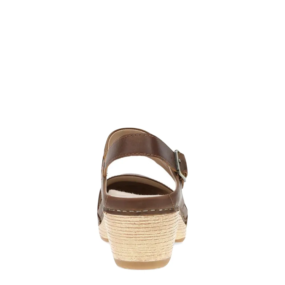 Dansko Lucia pour Femme, Sabot à Talon Fermé en Beige