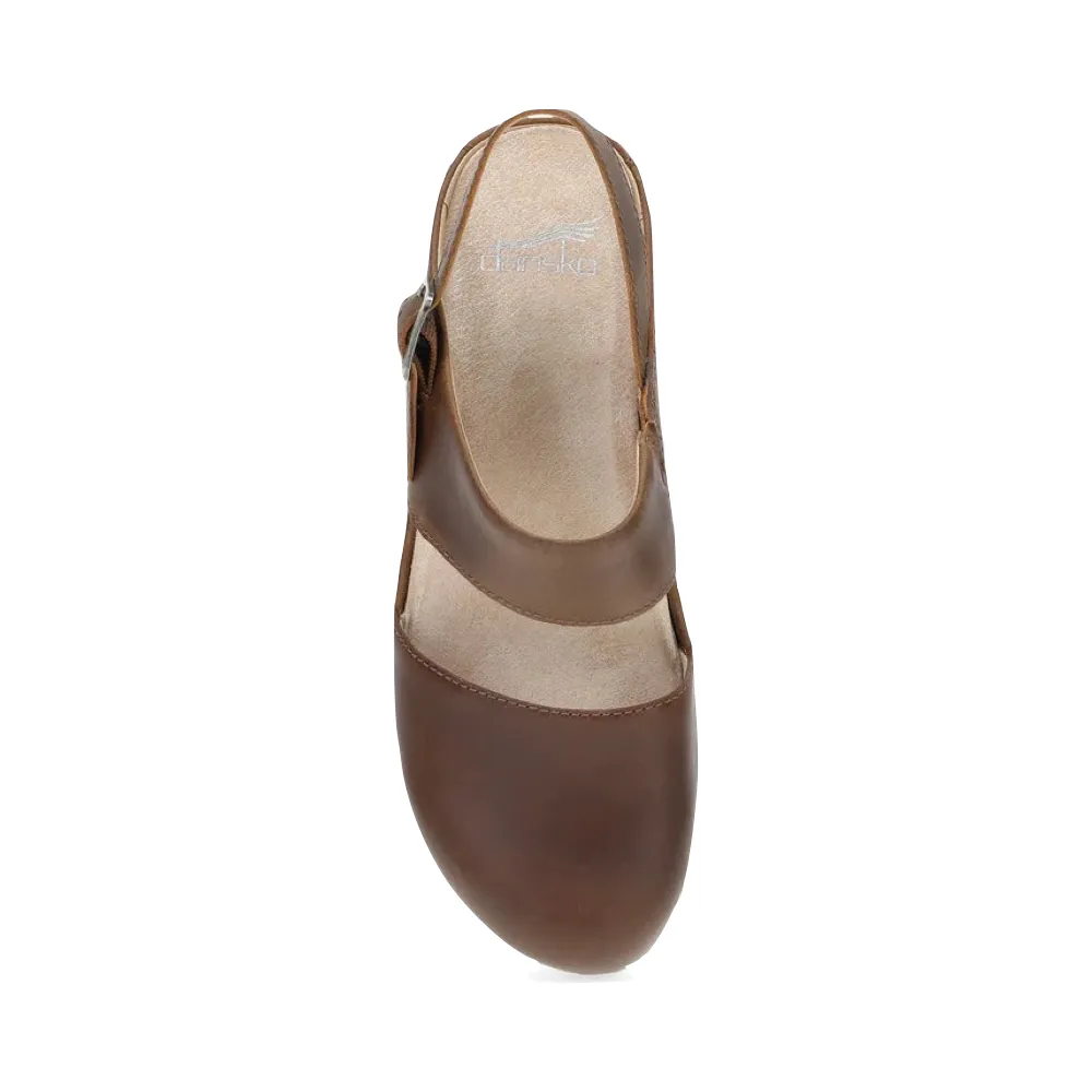 Dansko Lucia pour Femme, Sabot à Talon Fermé en Beige