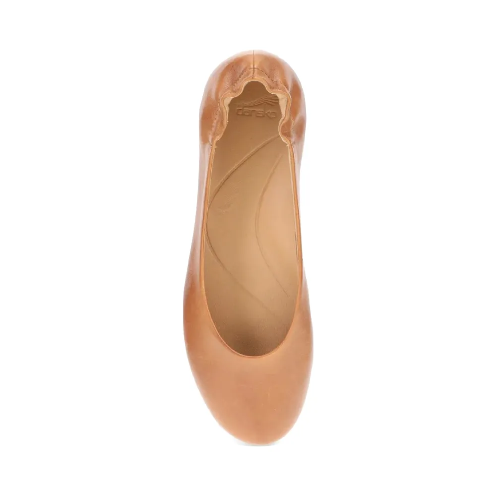 Dansko Femmes Mollie Escarpin à Enfiler Marron Cuir