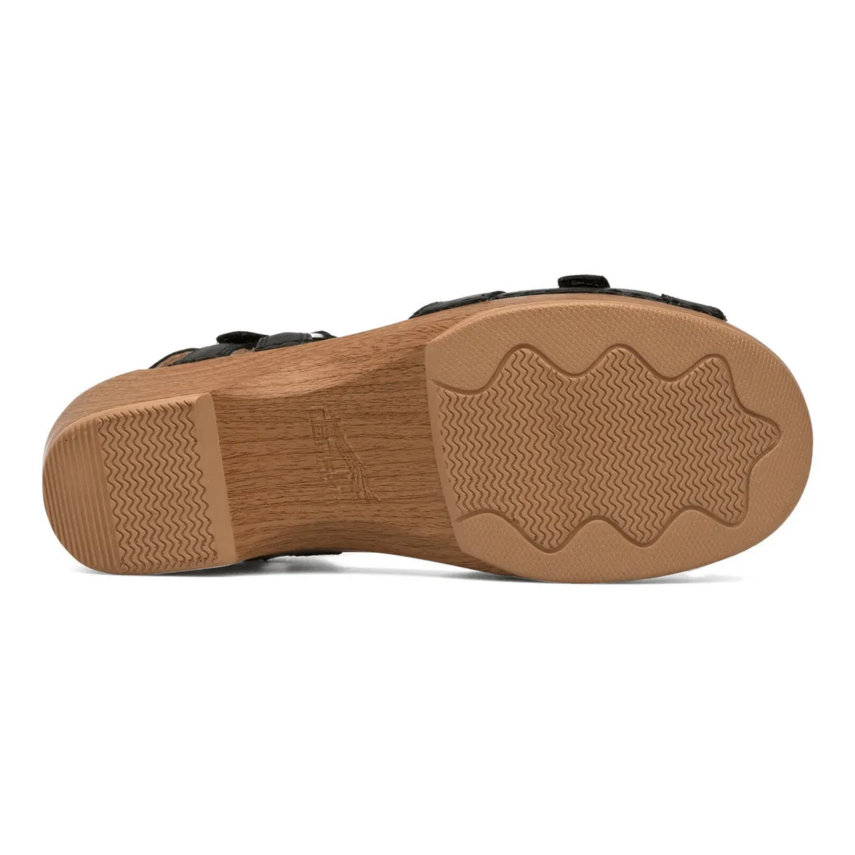Dansko Femme Saison Noir Cuir Pleine Fleur