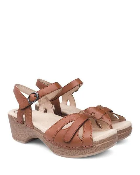 Dansko Femme Saison Cuir Camel