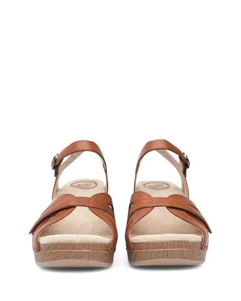 Dansko Femme Saison Cuir Camel