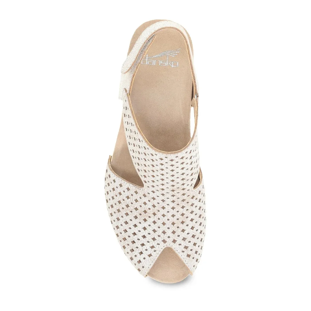 Dansko Femmes Teagan Cuir Vintage Blanc