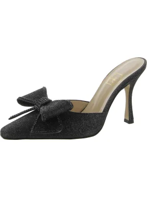 Mules en satin à bout carré pour femmes Dimante - Chaussures Ecco