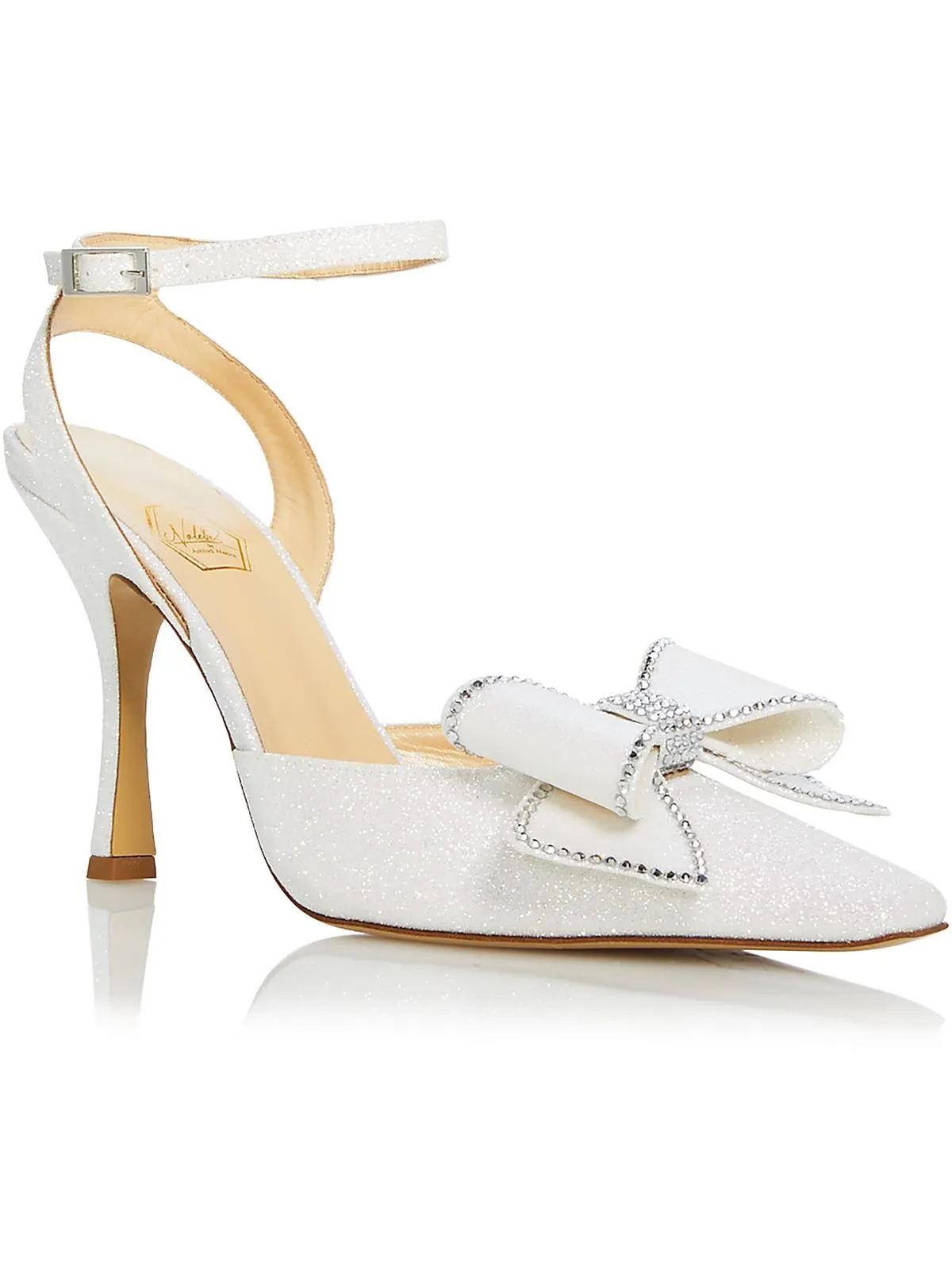 Mules en satin à bout carré pour femmes Dimante - Chaussures Ecco