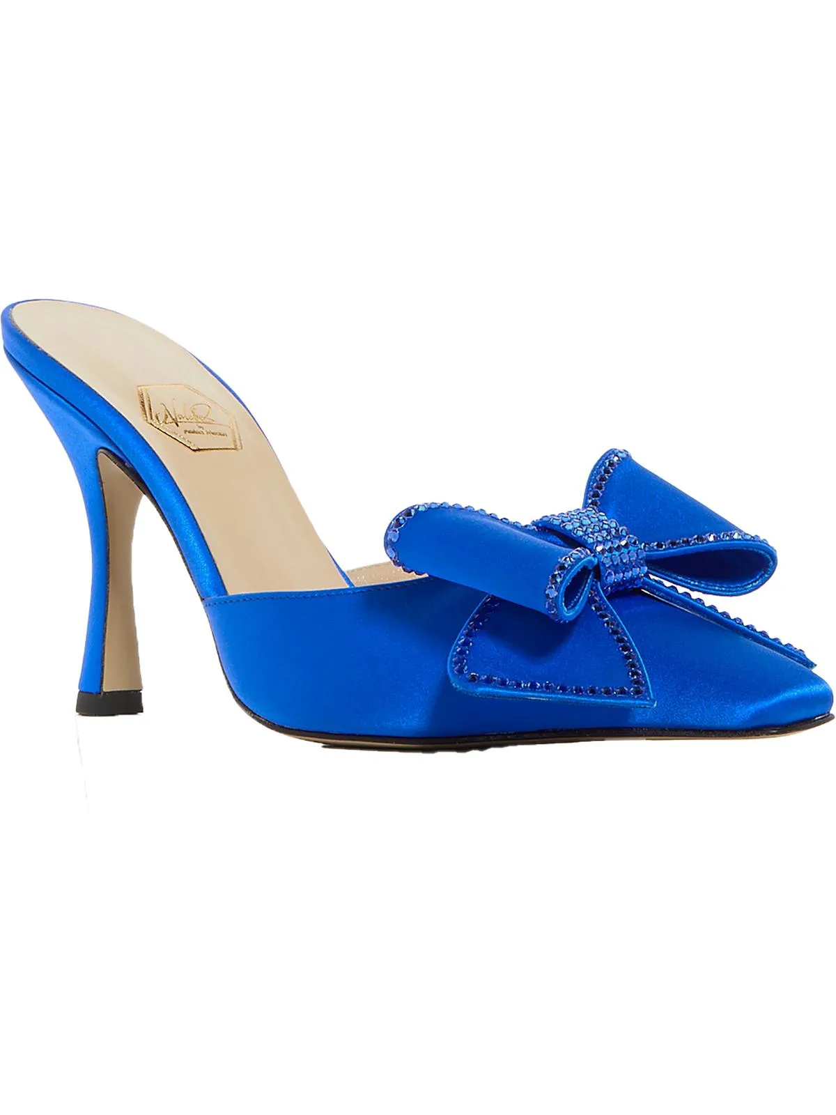 Mules en satin à bout carré pour femmes Dimante - Chaussures Ecco