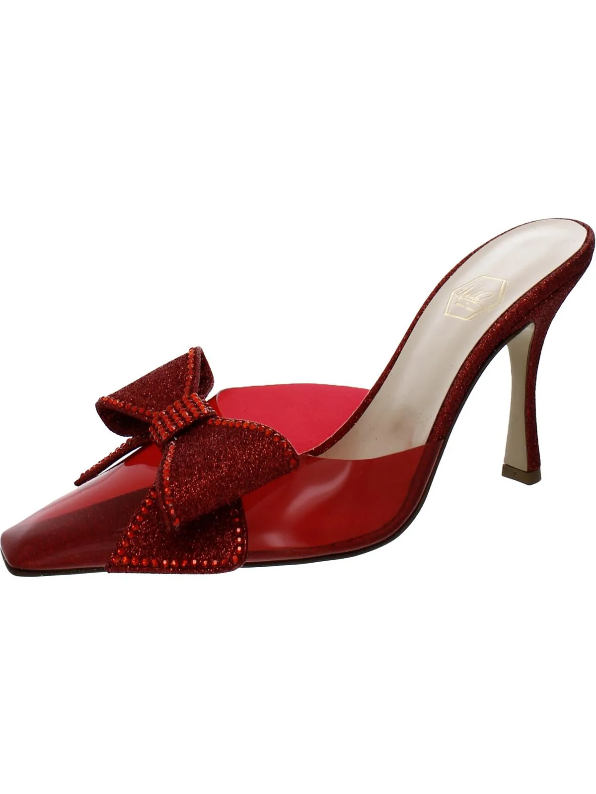 Mules en satin à bout carré pour femmes Dimante - Chaussures Ecco
