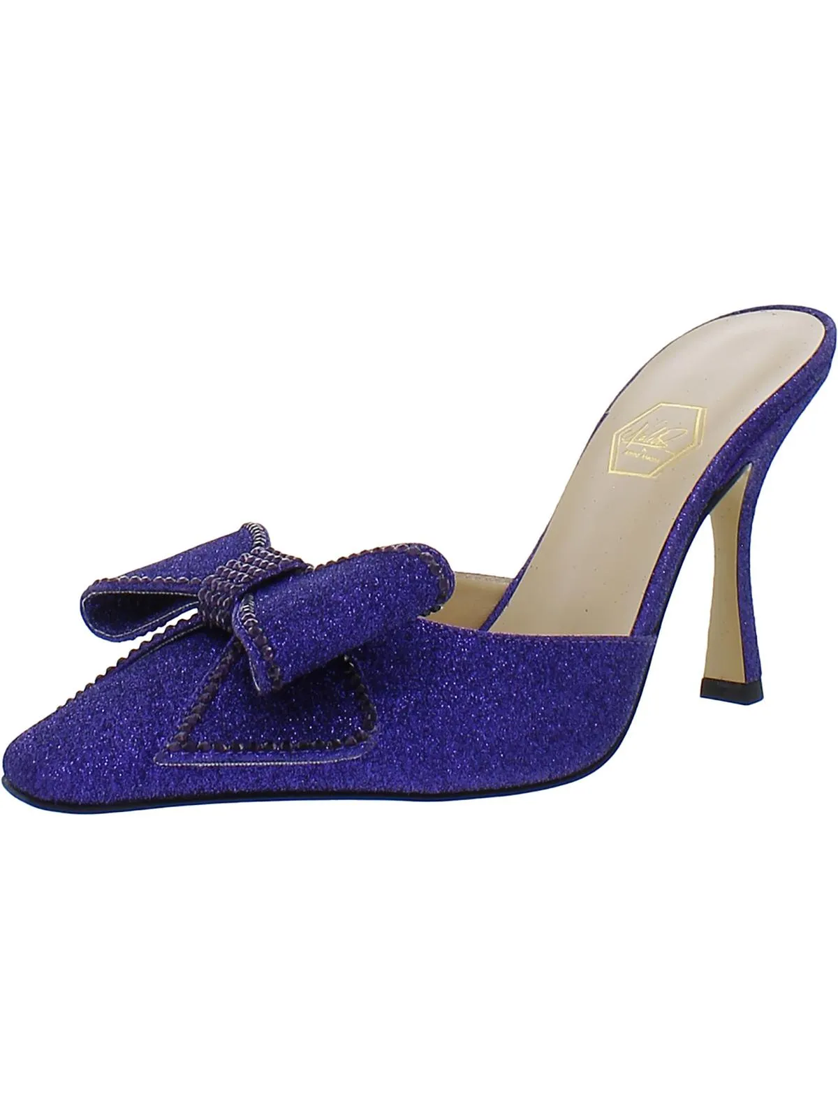 Mules en satin à bout carré pour femmes Dimante - Chaussures Ecco