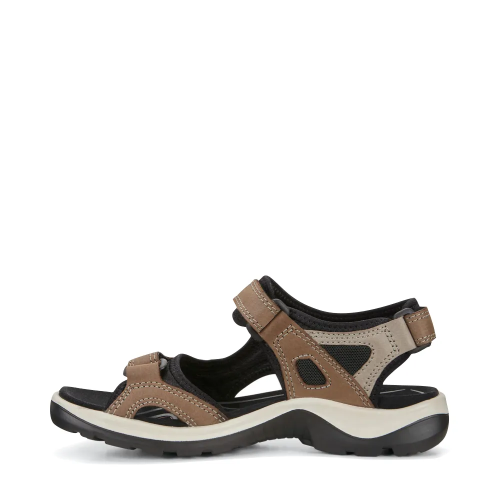 Sandale Yucatan pour femme Ecco en brun bouleau