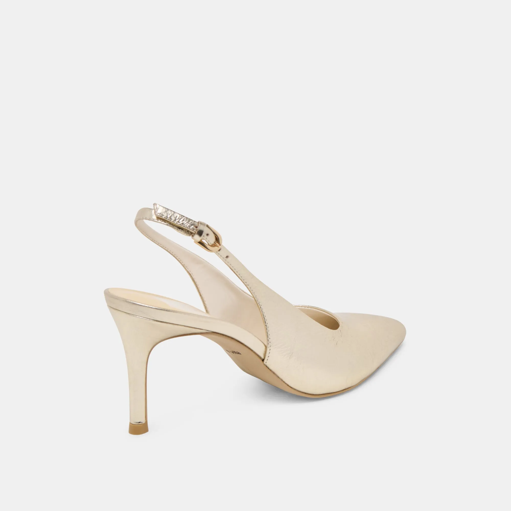 ELASI TALONS LUMIÈRE OR CRÉPÉ VERNI
