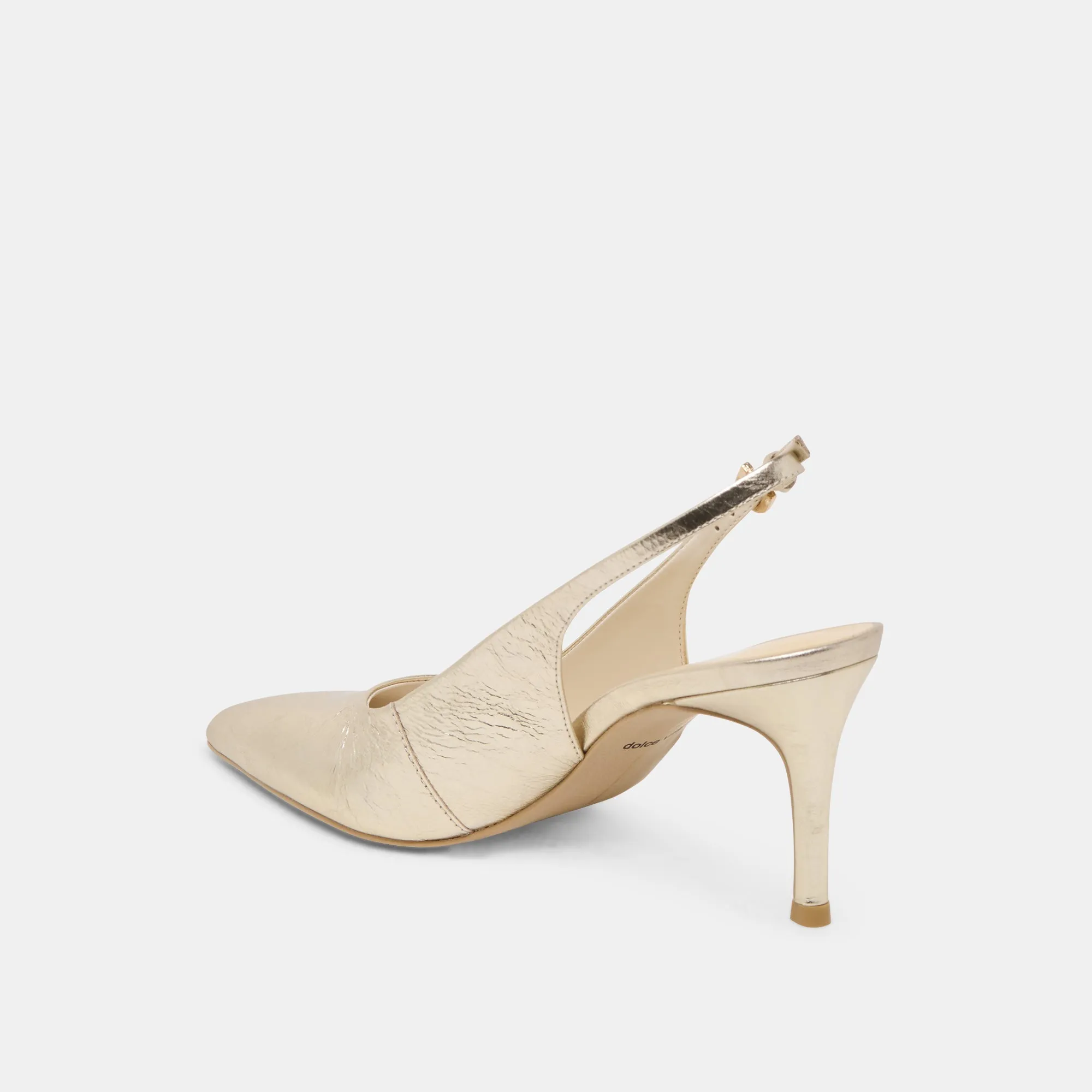 ELASI TALONS LUMIÈRE OR CRÉPÉ VERNI