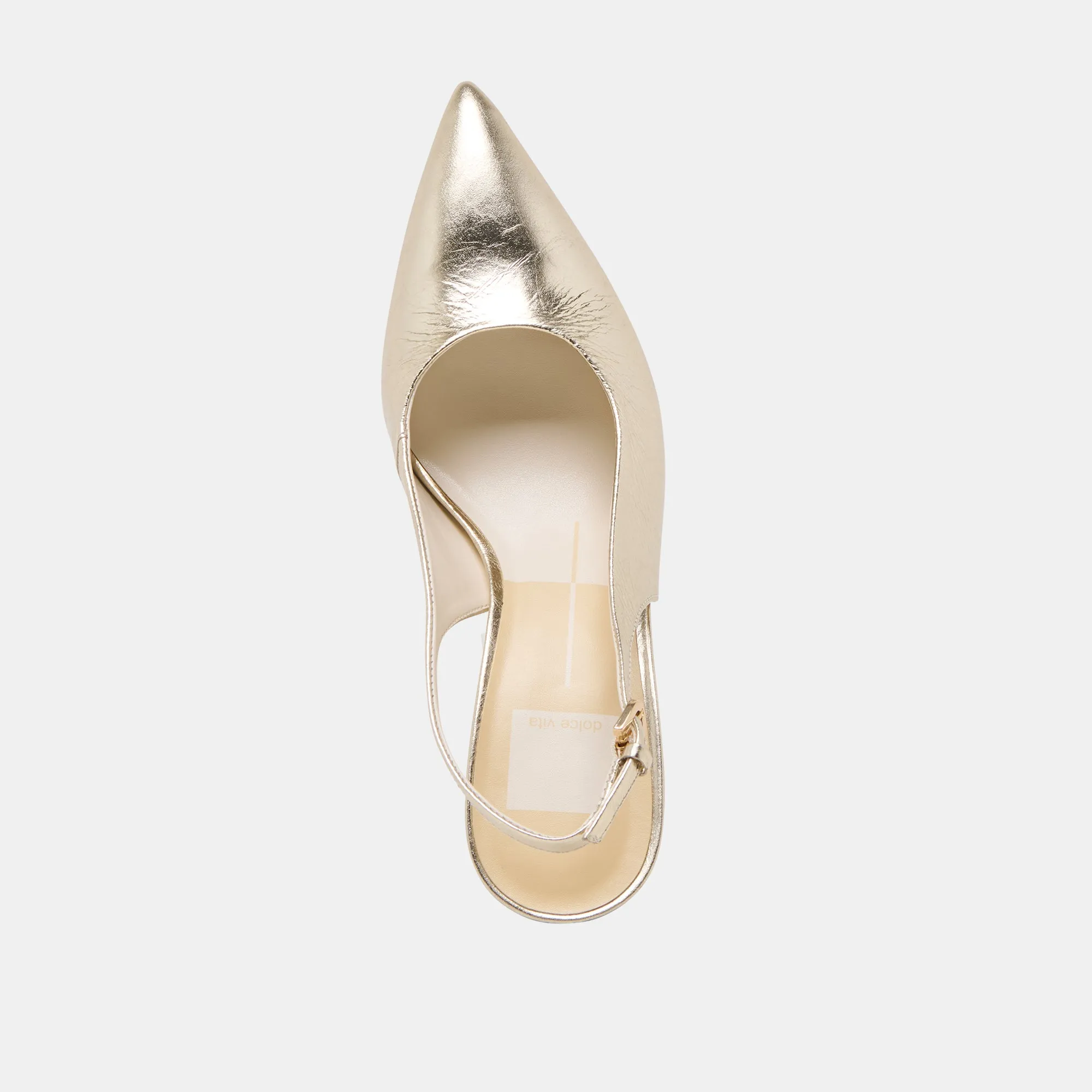 ELASI TALONS LUMIÈRE OR CRÉPÉ VERNI