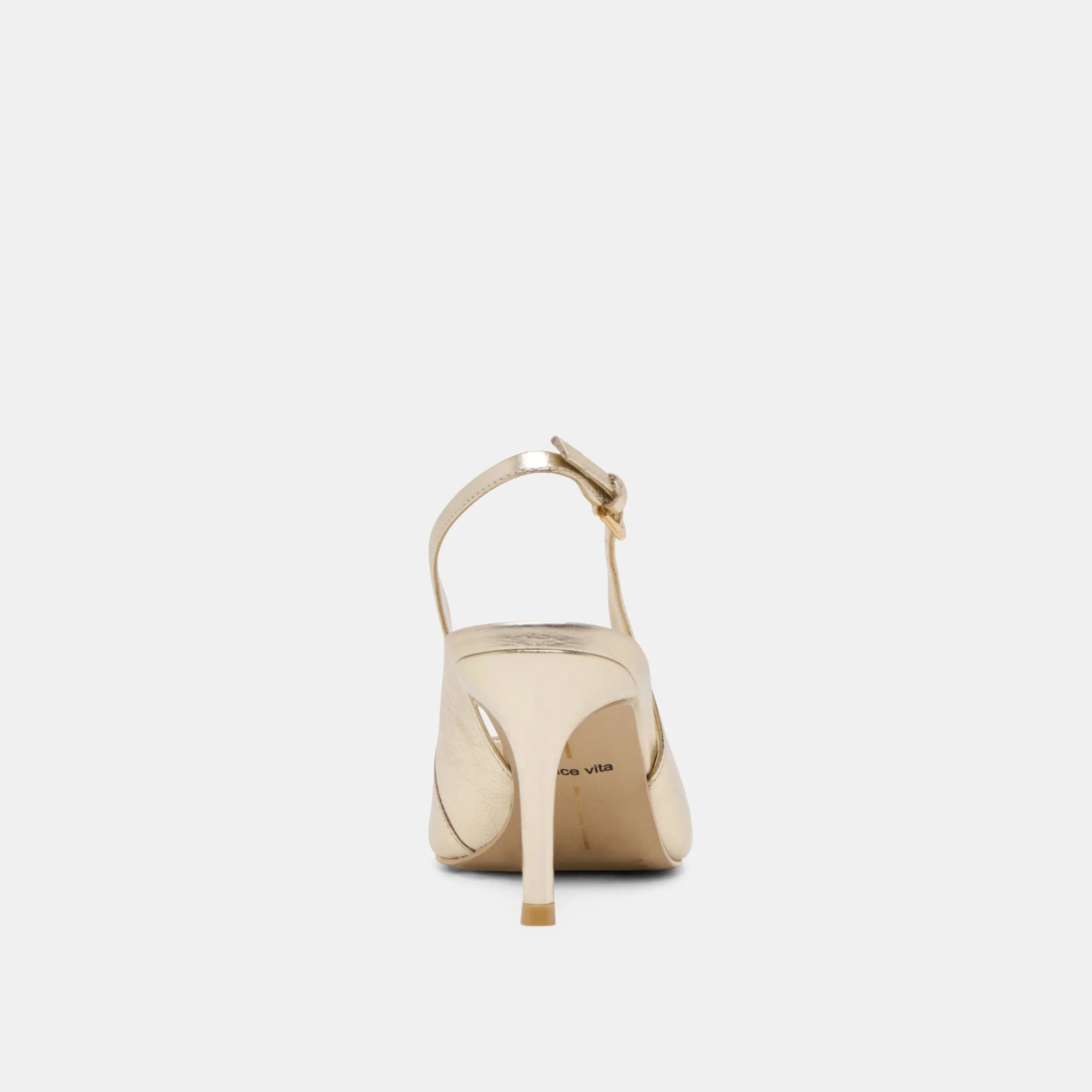ELASI TALONS LUMIÈRE OR CRÉPÉ VERNI