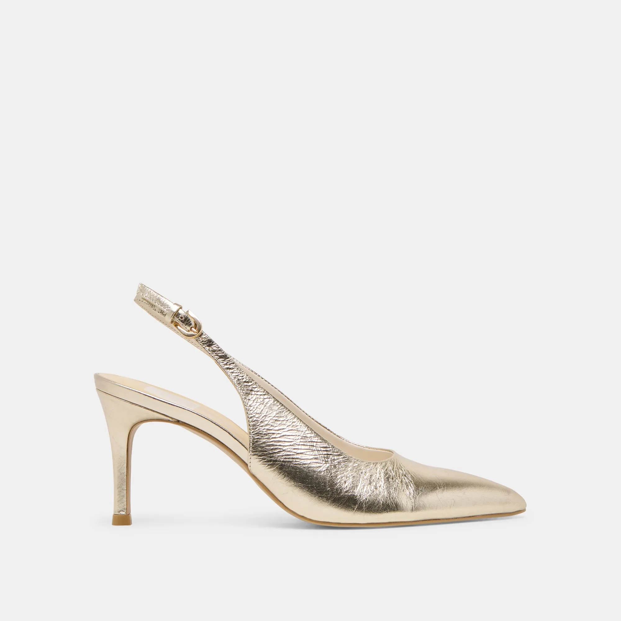 ELASI TALONS LUMIÈRE OR CRÉPÉ VERNI